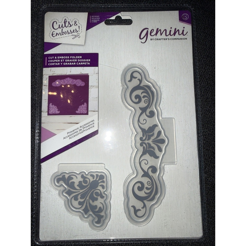 Provence Accessories Cut & Emboss Folder by Crafter's Companion Paper Craft 5x7